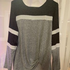 Dark and Light Grey Sweater